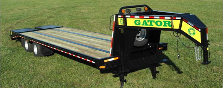 GOOSENECK TRAILER 30ft tandem dual - all heavy-duty equipment trailers special priced  Swain County, North Carolina